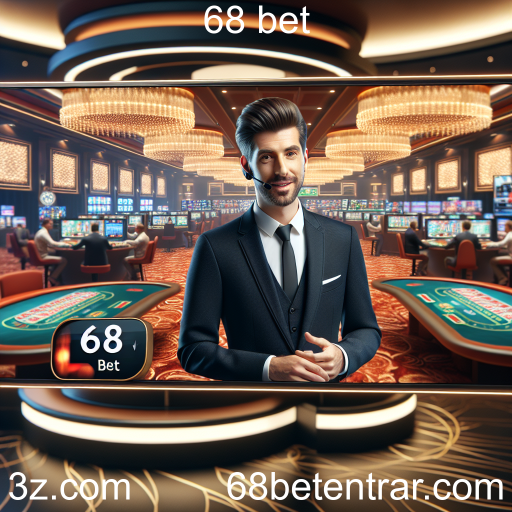 Descubra a Emoção do Cassino ao Vivo no 68 Bet